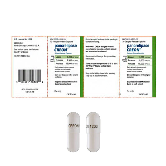 CREON (Pancrelipase) - Ships From USA