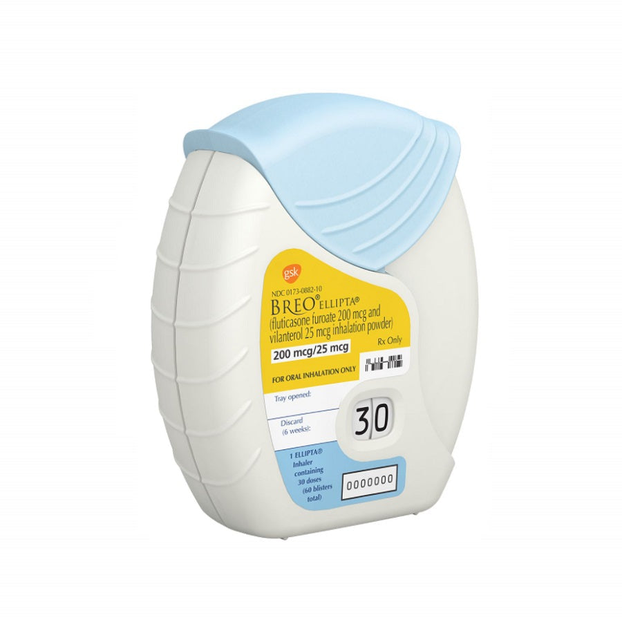 BREO ELLIPTA (Fluticasone/Vilanterol)