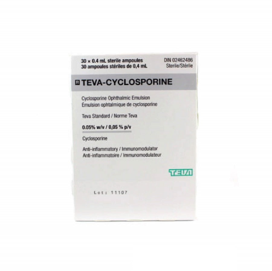 RESTASIS/VERKAZIA/CEQUA (Cyclosporine)