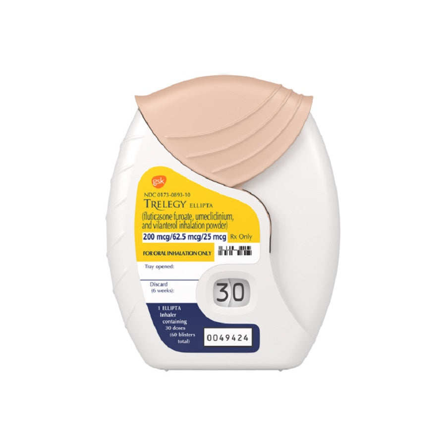 TRELEGY ELLIPTA (Fluticasone Furoate/Umeclidinium/ Vilanterol)